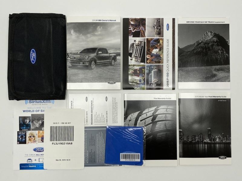 Owners Manual 2015 Ford F150 82048