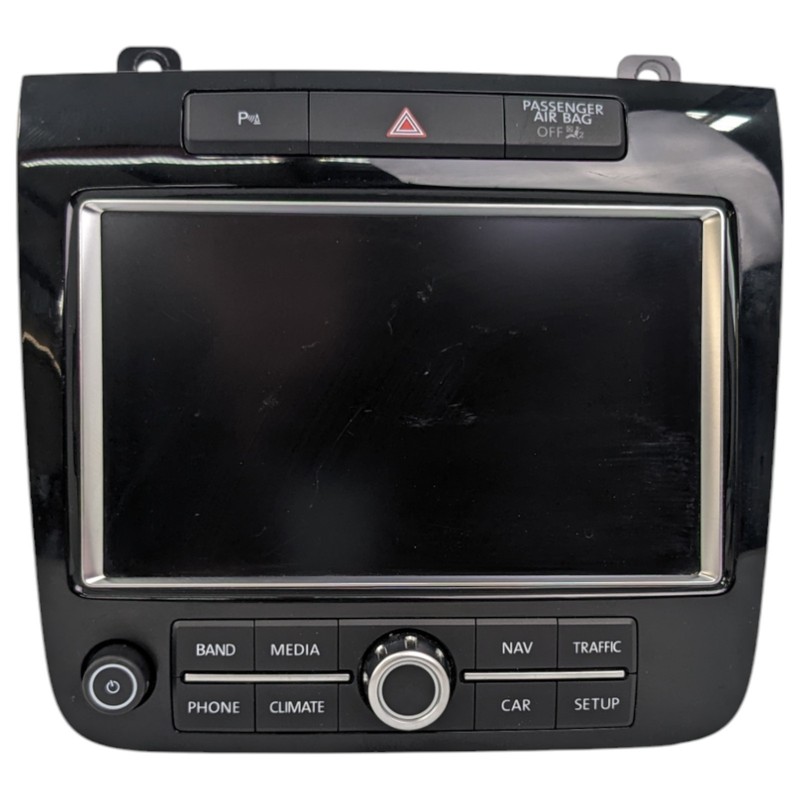 2011-2014 Volkswagen Touareg Radio Navigation Info Display Screen 7P6919603C OEM