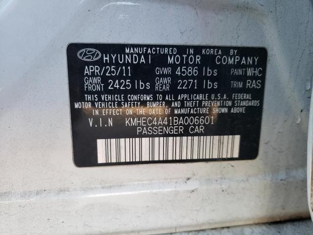 2011 Hyundai Sonata A/C Selector Switch OEM Gray 128K Miles 972504R100