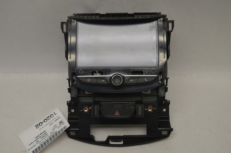 17 18 CHEVROLET CHEVY CRUZE RADIO RECIEVER WITH INFO DISPLAY SCREEN OEM
