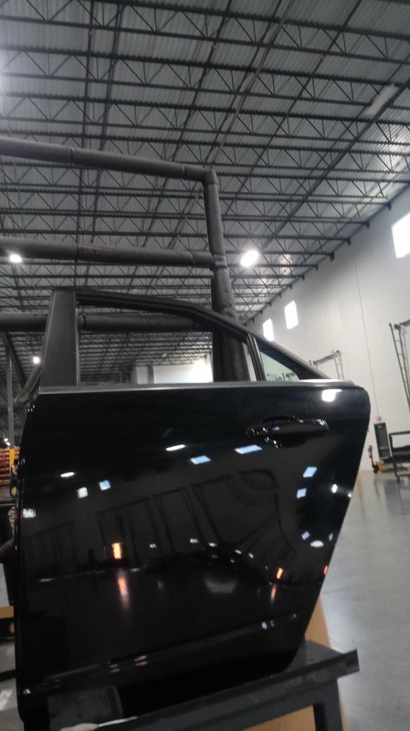 2011 Cadillac CTS Left Rear Door Black OEM 125539 89000 Miles