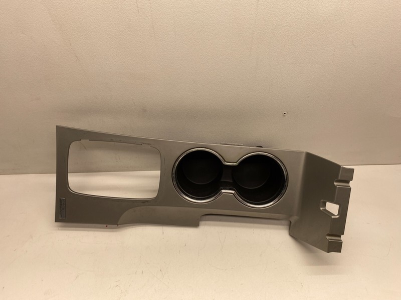 2010-2012 FORD FUSION CENTER CONSOLE CUP HOLDER TRIM BEZEL COVER SILVER OEM