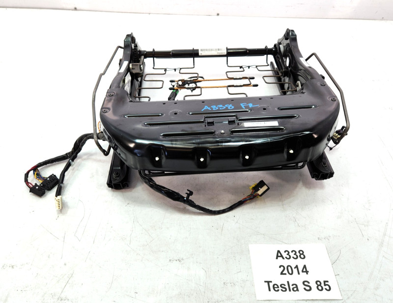 ✅ 12-16 OEM Tesla Model S Front Right Passenger Seat Lower Frame Track W/ Motors