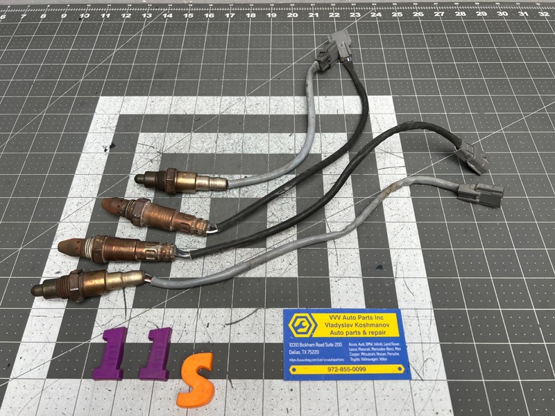 14-21 Nissan AIR FUEL RATIO O2 OXYGEN SENSOR SET OF 4 OEM