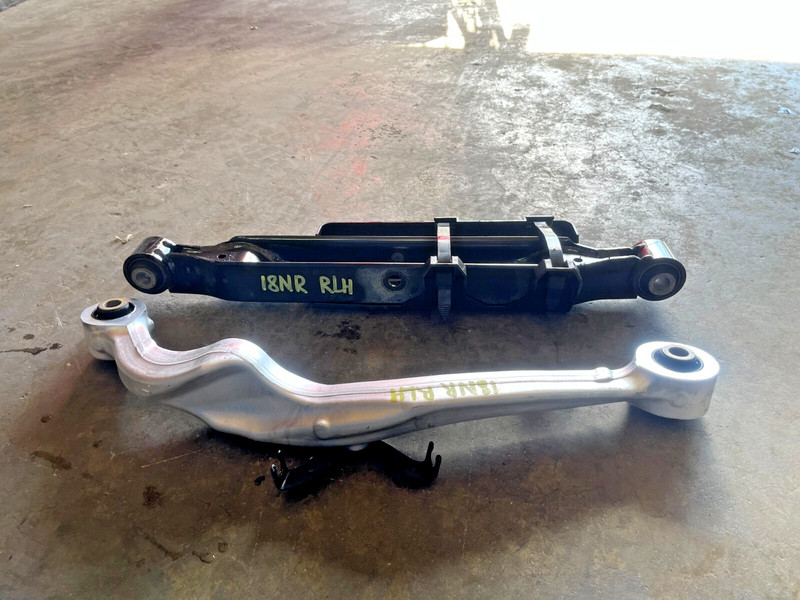 14-19 Nissan Rogue T32 FWD REAR LEFT CONTROL ARM UPPER LOWER PAIR OEM