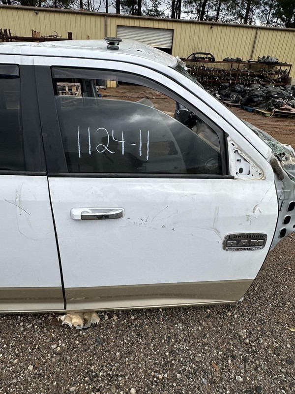 2010-2017 DODGE RAM 2500 MEGA CAB FRONT RIGHT PASSENGER DOOR SHELL WHITE OEM