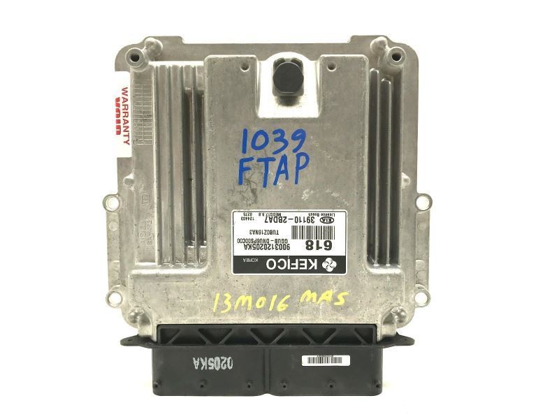 Engine Control Module ECM US Market AT 39110-2BDA7 Fits 2012-2013 Kia Rio 24621
