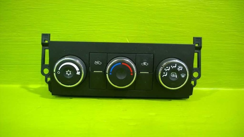 07-09 SILVERADO SIERRA MANUAL TEMPERATURE CLIMATE CONTROL SWITCH OEM 3630-2