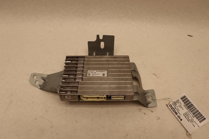 2014-2017 MASERATI QUATTROPORTE STEREO AUDIO AMP AMPLIFIER HARMAN OEM
