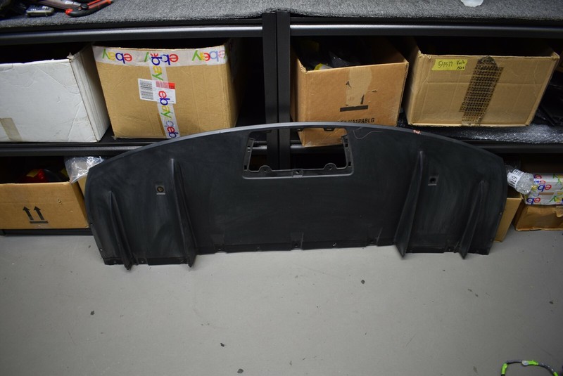 2016-2019 TESLA MODEL X REAR BUMPER DIFFUSER FACTORY OEM