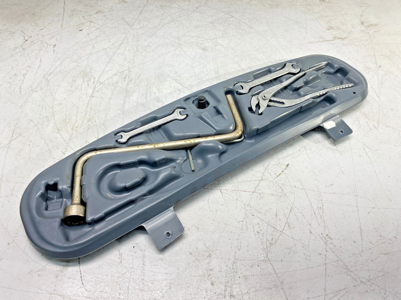 98-05 BMW E46 3 Series M3 Rear Trunk Boot Spare Emergency Tool Box Tray Kit OEM✅