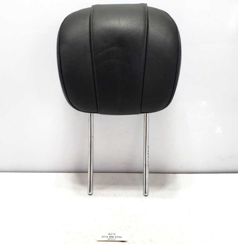✅ 14-17 OEM Mercedes W222 S550 Front Left Driver Headrest Nappa Leather Black