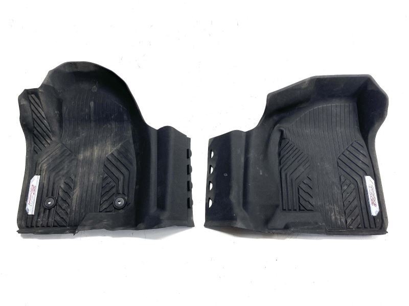 Front All Weather Floor Mats Z71 Fits 2020-2024 Chevrolet Silverado 2500 84124