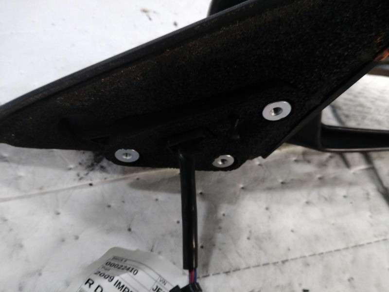 Used Right Door Mirror fits: 2009 Subaru Impreza Power exc. STi non-heated Right