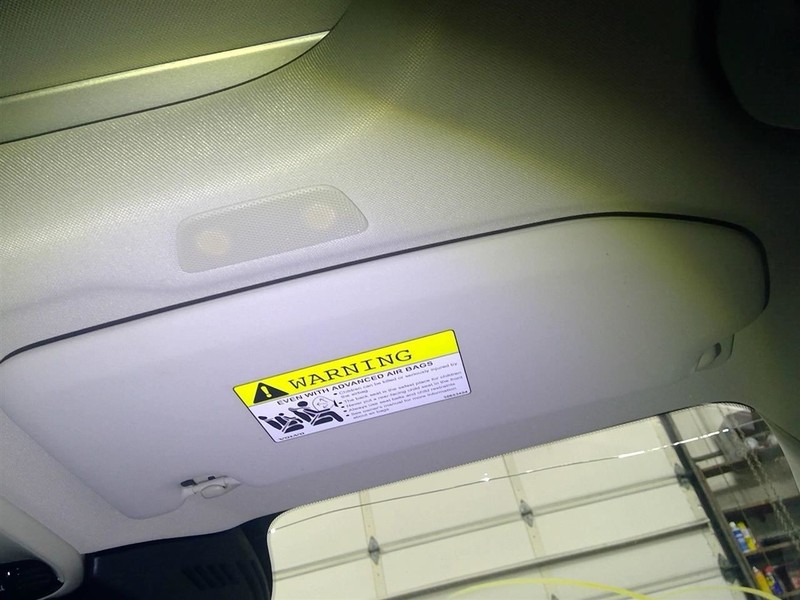 Passenger Right Sun Visor Fits 18-24 VOLVO XC60 1749975