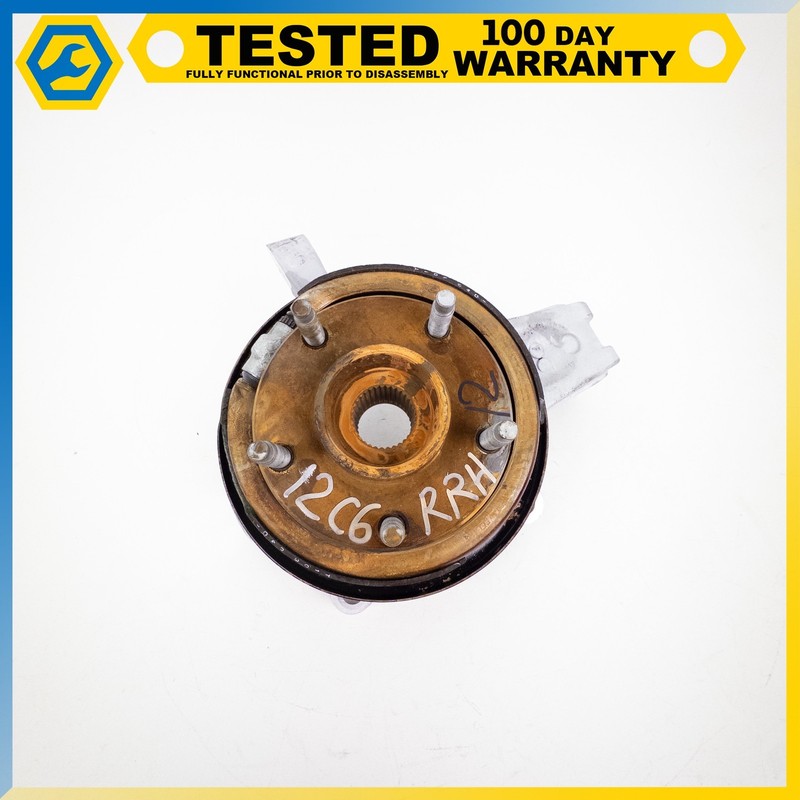 09-13 CHEVROLET CORVETTE C6 REAR RIGHT PASSENGER SIDE SPINDLE KNUCKLE HUB OEM