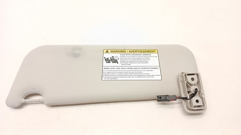 17 JAGUAR X760 XE 18-23 E F I PACE SUN VISOR SUNVISOR SHADE RIGHT FRONT OEM 0903