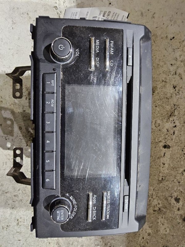 2017 Nissan Titan Radio Receiver and Display w/o Navigation fits S Model 5.6L