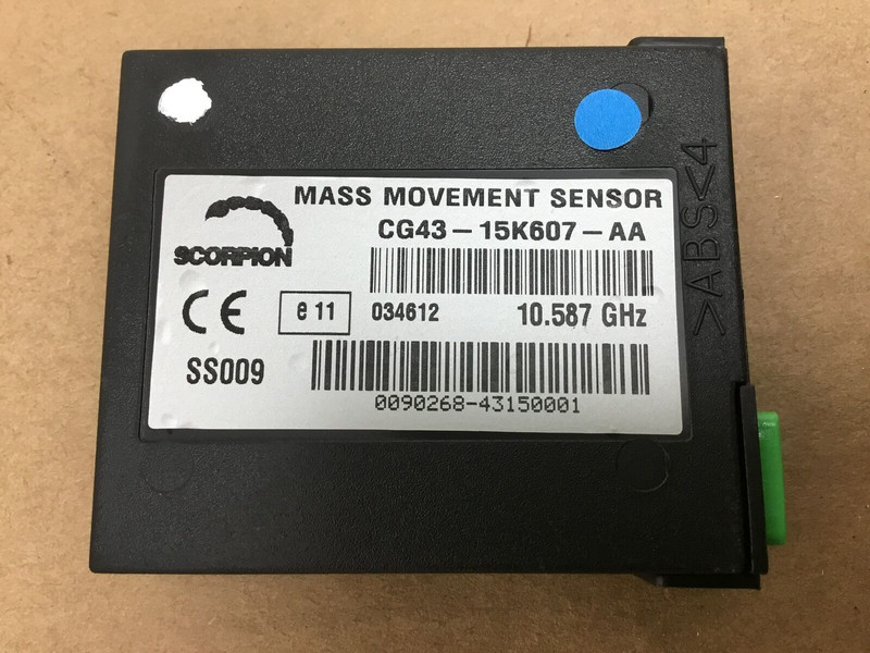 Aston Martin DB9 GT 2016 Petrol Mass Movement Sensor Control Module 13-16 :Y