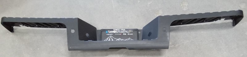 2013-2016 Ford F-250 F-350 Replica Rear Bumper Step Pad Black
