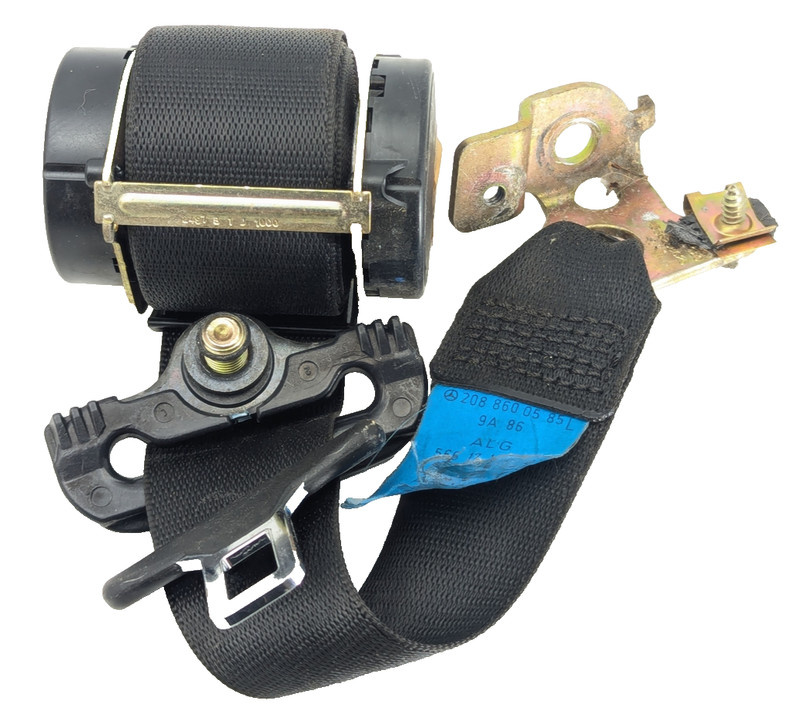 98-03 Mercedes W208 CLK430 Rear Left / Right Seatbelt Seat Belt Retractor Black