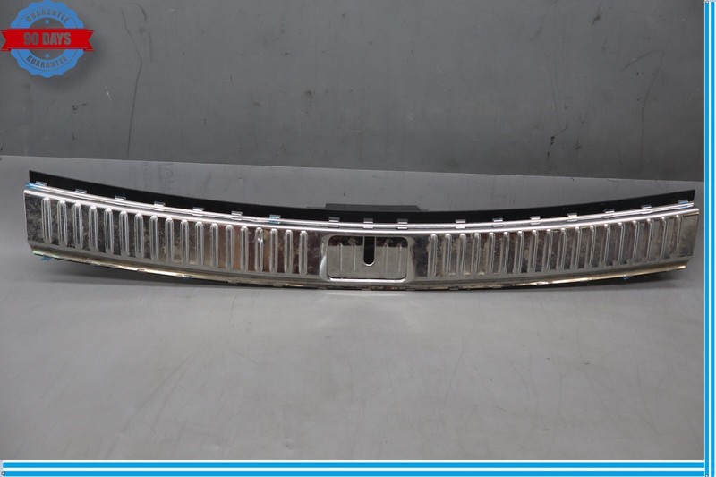 11-18 Porsche Cayenne Rear Trunk Sill Scuff Plate Cover Trim Panel Oem