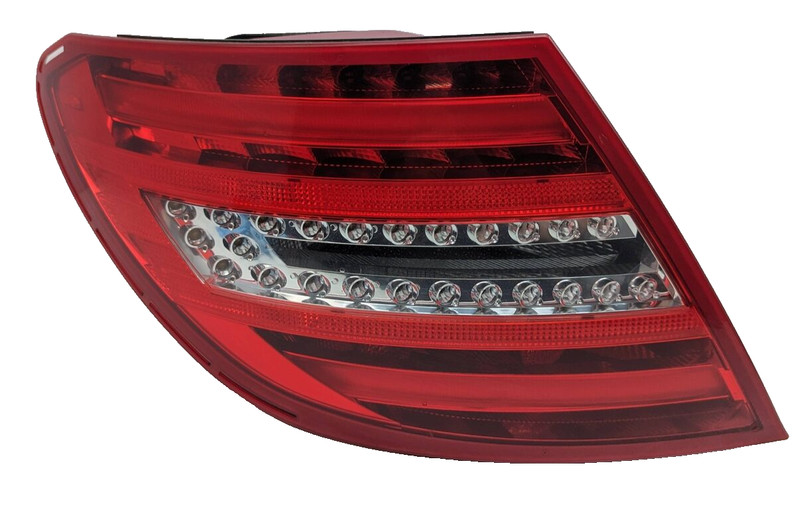 12-14 Mercedes W204 C250 Left Driver Side Taillight Tail Light Lamp OEM