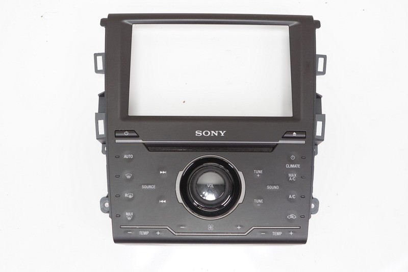FORD FUSION Heater Climate Control Radio CD Control Dash Bezel OEM 2014 - 2016