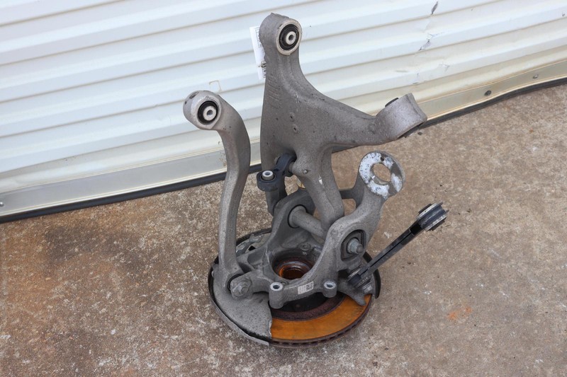 2013-2017 AUDI S5 REAR RIGHT SIDE SPINDLE KNUCKLE HUB W/ CONTROL ARMS ASSY OEM
