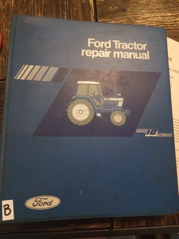 Ford Tractor Repair Manual Series 10 Tractors Volume 2 SE 3870