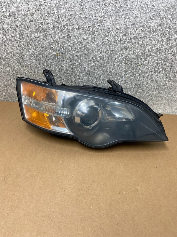 2006 to 2007 Subaru Legacy Right Passenger RH Side Black Headlight Oem Z6550 DW