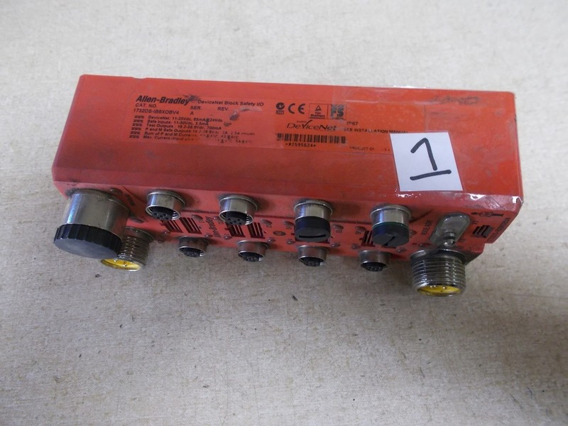 Allen Bradley 1732DS-1B8X0BV4 Compact Net Block Safety, Series A *FREE SHIPPING*