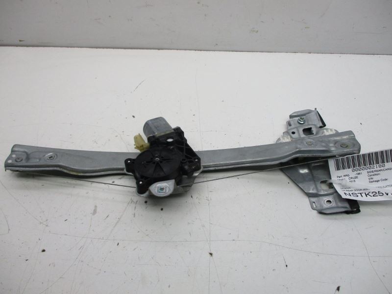 Driver Rear Window RegulatorLimited Fits 12-16 CHEVROLET CRUZE 29774