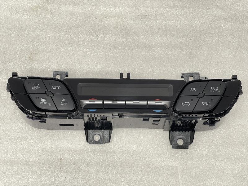 2019 TOYOTA C-HR HEAT AC CONTROLLER BLACK 51717