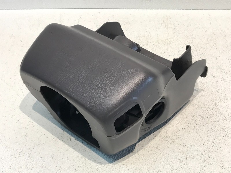 98-02 Honda Accord Sedan Steering Column Ignition Cover Shroud Gray OEM