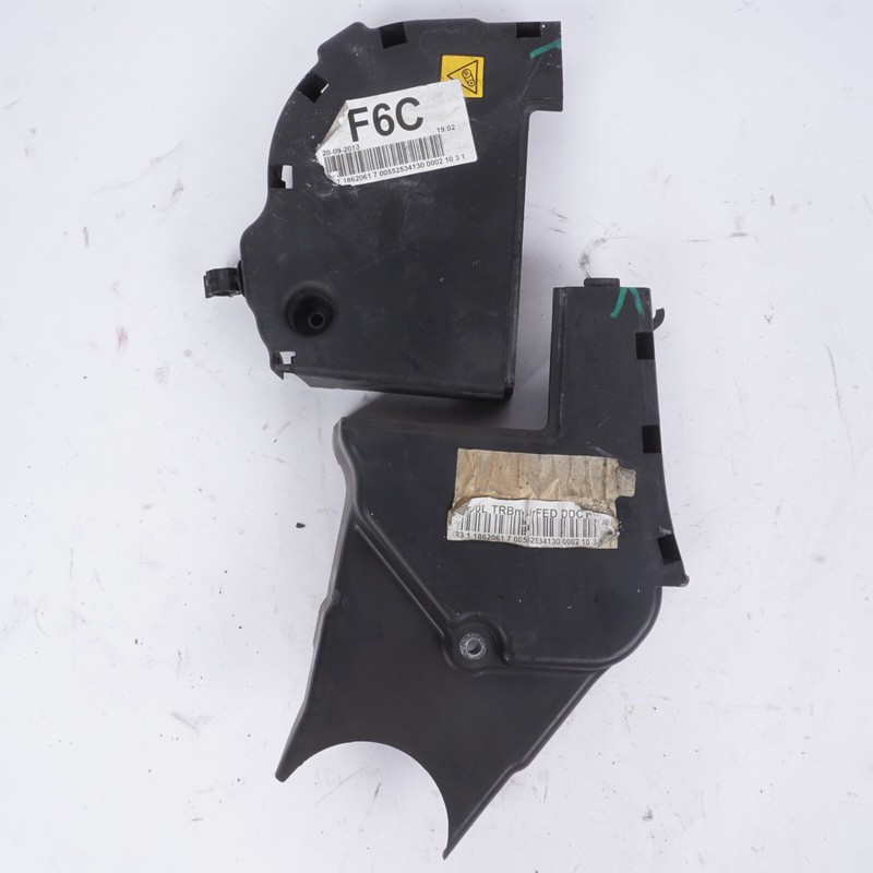 14 - 19 Fiat 500L 1.4l Engine Timing Cover Set Of 2 OEM 36k