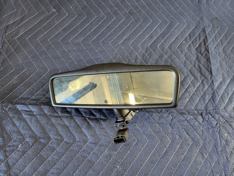 Used Oem Maserati Interior Rear View Mirror & Camera for 2014 Ghibli