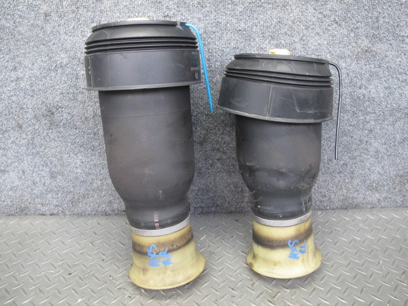2010-2011 BMW E72 X6 AWD HYBRID REAR LEFT & RIGHT AIR SUSPENSION SPRING SET OF 2