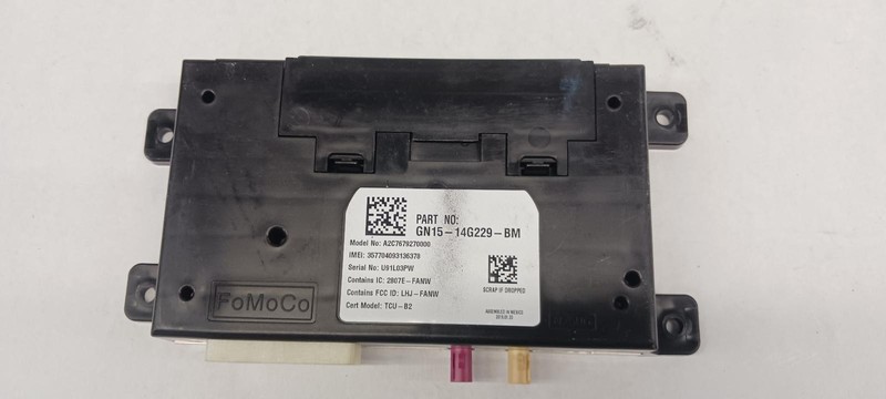 19 FORD ECOSPORT Communication telematics module OEM 1 Year Wnty!