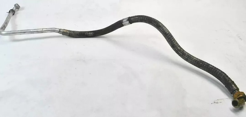 05-07 Maserati Quattroporte M139 F1 Engine Heat Exchanger Oil Feed Line OEM