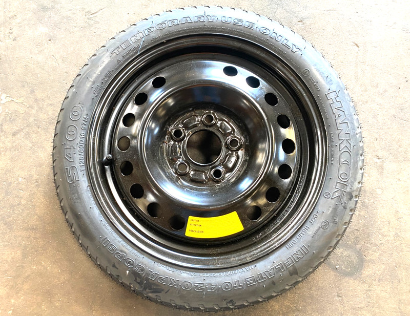20-23 HYUNDAI SONATA SPARE TIRE WHEEL 125 80 16 OEM #A0.23