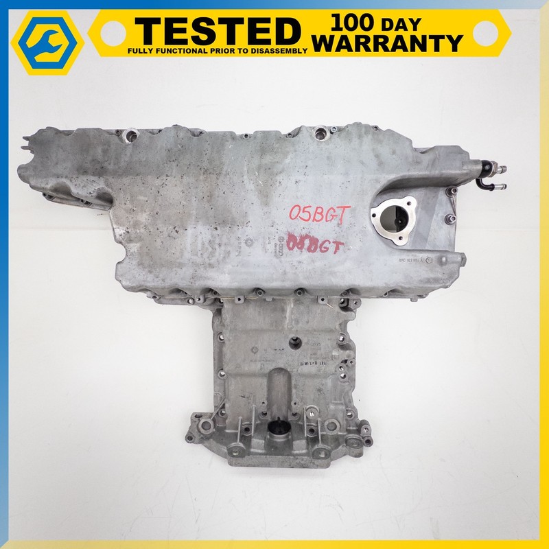03-13 BENTLEY CONTINENTAL GT FLYING SPUR 6.0L ENGINE LOWER UPPER OIL SUMP PAN OE