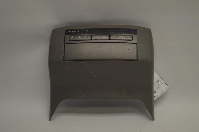 2003-2009 LEXUS GX470 REAR CONSOLE PANEL W/ HEATER A/C & AUDIO CONTROL OEM