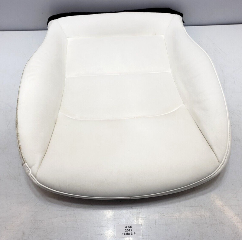 ✅ 2017-2023 OEM Tesla Model 3 Y Front Left Driver Lower Seat Cushion White NOTE*