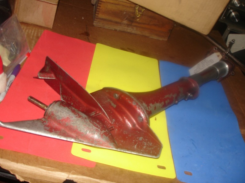 Johnson 3hp jw-12 r lower unitboat motor part sn 1462976 b728