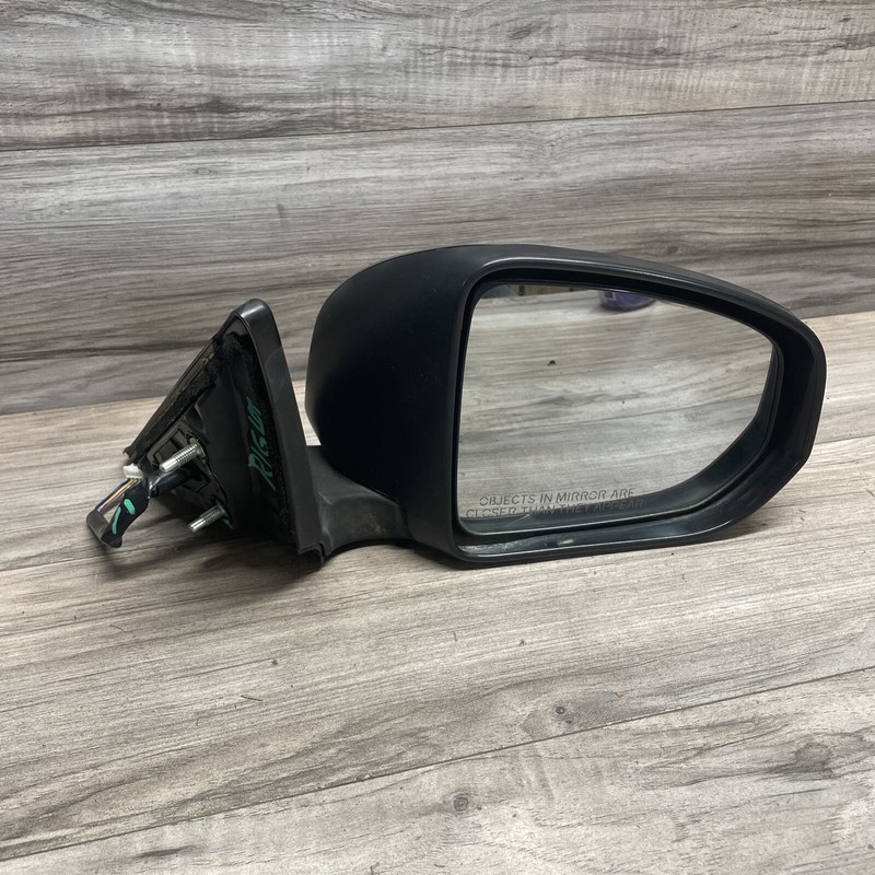 2009-2018 NISSAN 370Z Right SIDE MIRROR NOT HEATED BLACK W/O Camera OEM RH