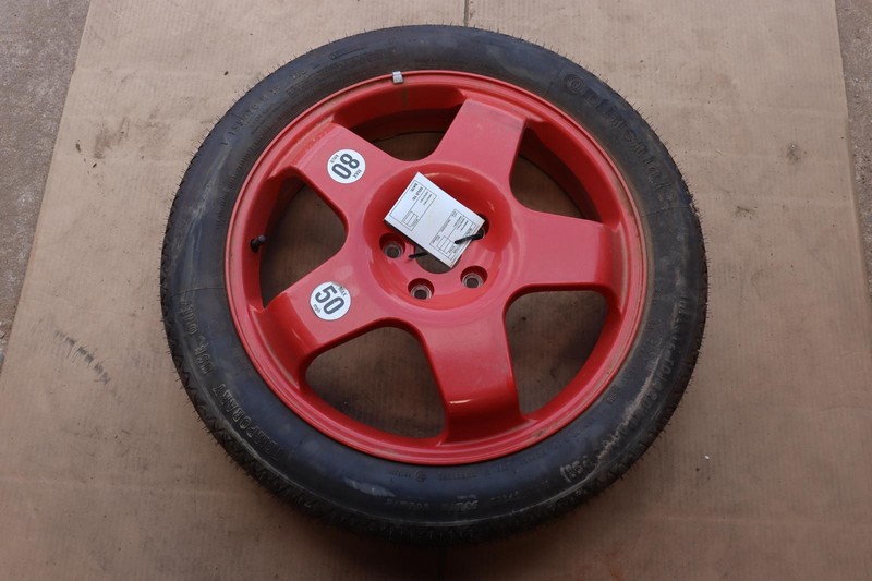 03-11 BENTLEY CONTINENTAL GT SPARE WHEEL TIRE CONTINENTAL 150/70 R19 X4.5 OEM