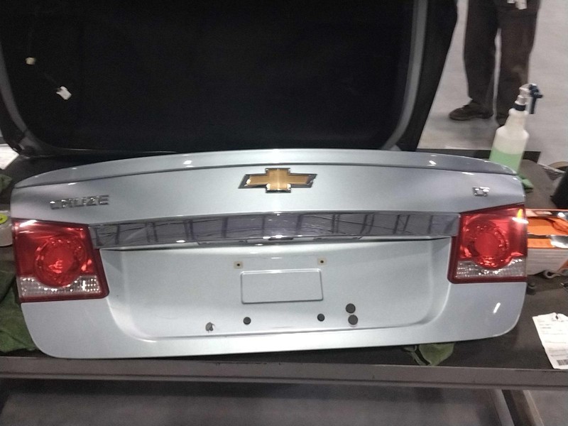 2011 Chevrolet Cruze Blue Deck Lid OEM Used 131K Miles NJ25-K51532