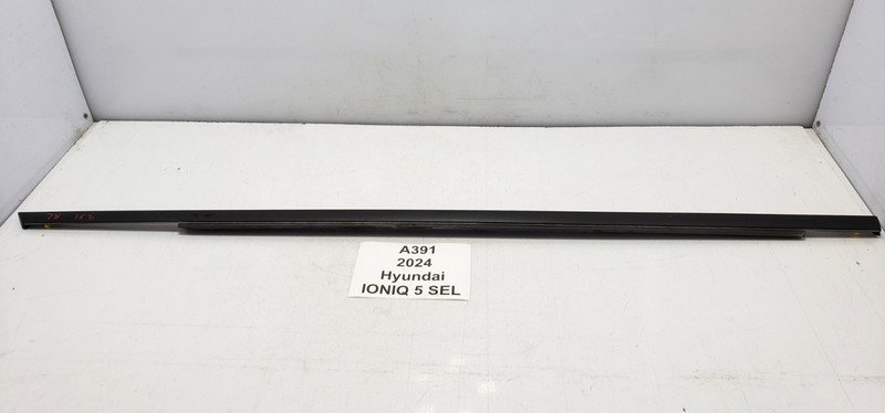 ✅ 22-24 Hyundai IONIQ 5 SEL Rear Left Driver Side Door Window Belt Molding 32k