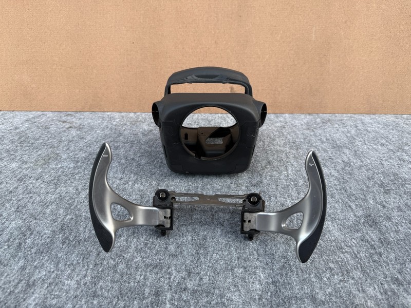 NISSAN 370Z 2009-2021 OEM STEERING WHEEL COLUMN PADDLE SHIFTER SET
